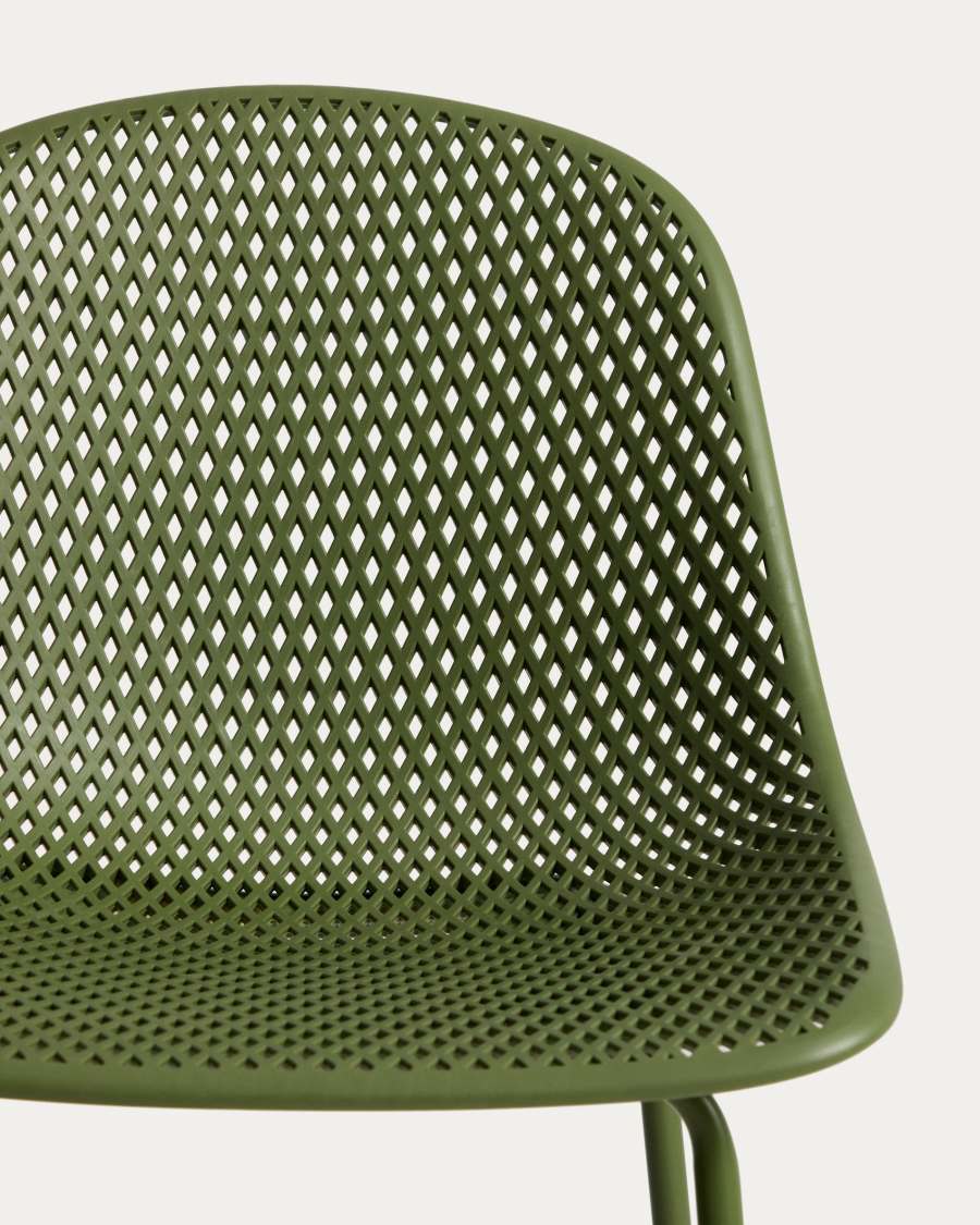 Tabouret d’extérieur Quinby vert 75 cm