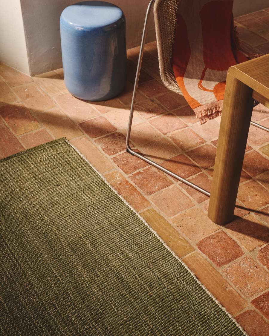 Χαλί Tirla 100% PET πράσινο 200 x 300 εκ