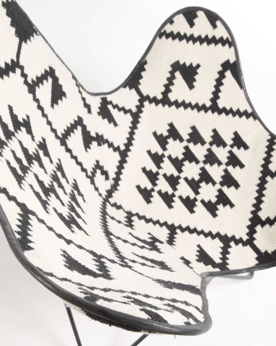 Black and white Fly chair