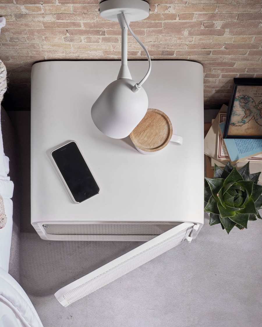 Lucilla wall lamp white