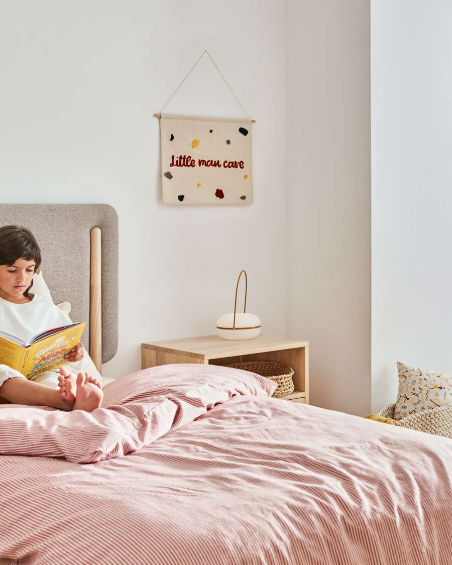 Set Giorgii fodera piumone, lenzuola e fodera cuscino 100% cotone GOTS 70 x 140 cm