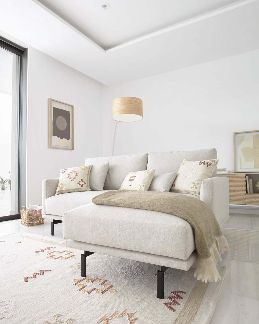 Manta Bihuma marrón 125 x 150 cm