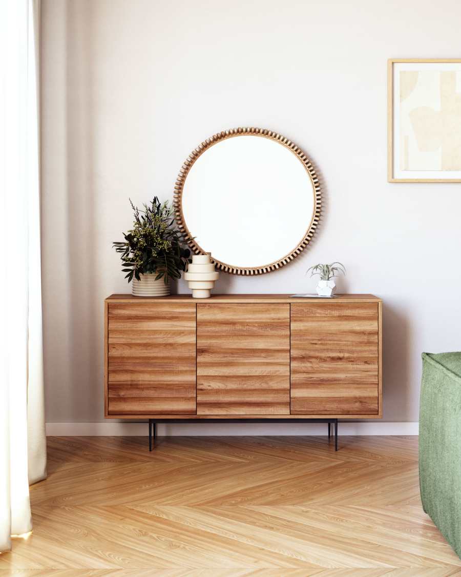 Polke mirror Ø 85 cm