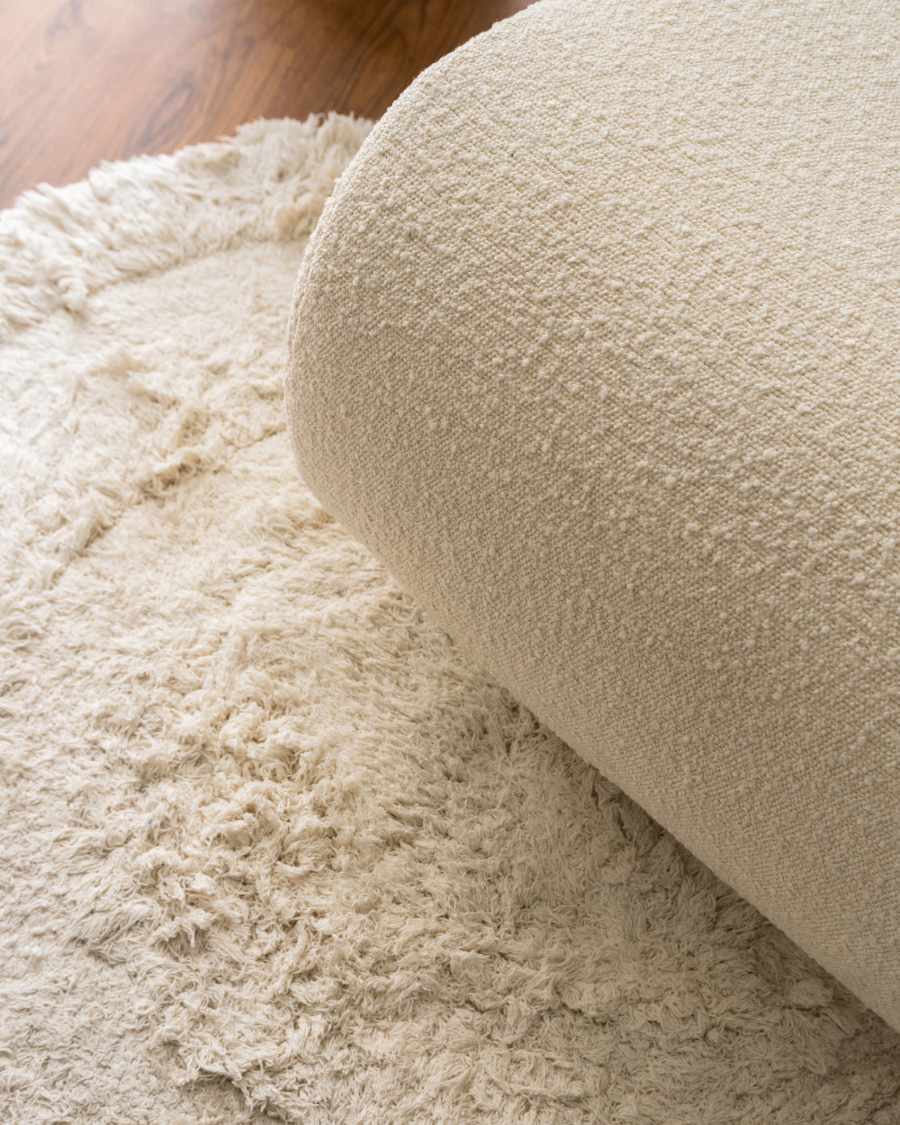 Tappeto rotondo Eligia in cotone Ø 120 cm