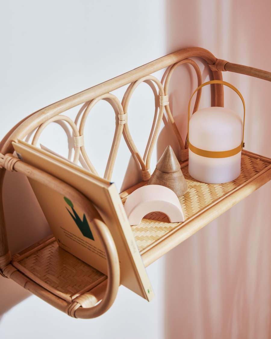 Ridley mustard yellow mini table lamp