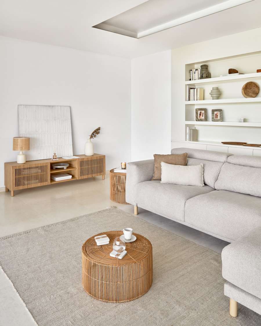 Vloerkleed Carime beige 200 x 300 cm