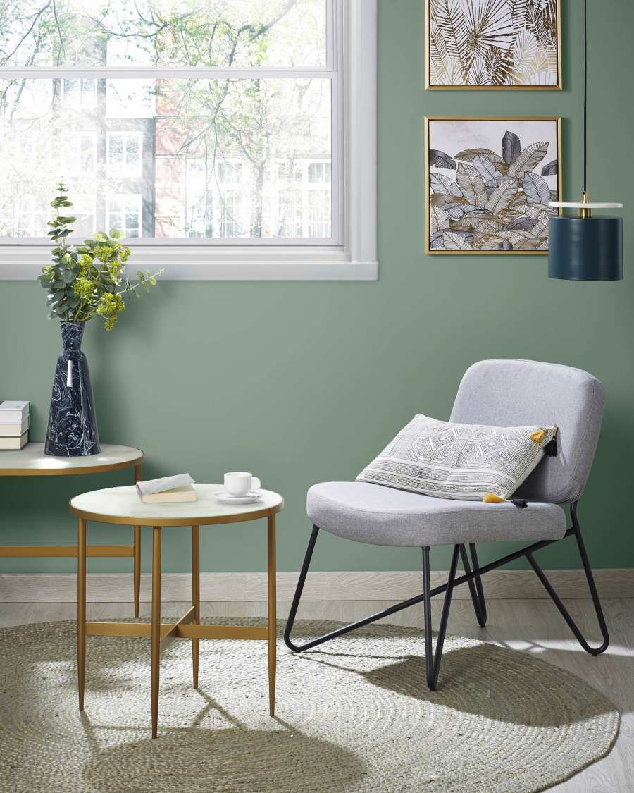 Imogen gold-graues Bild