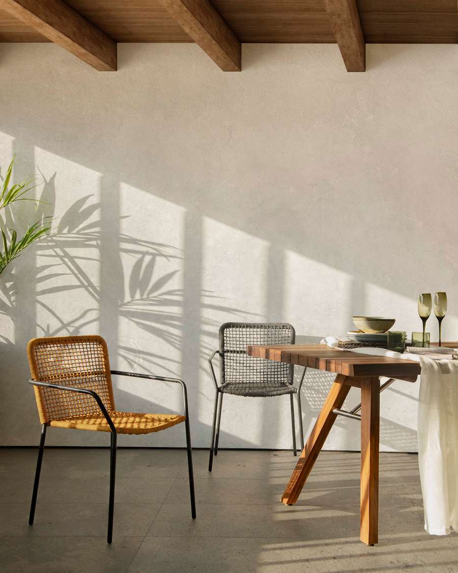 Sedia Ellen color senape