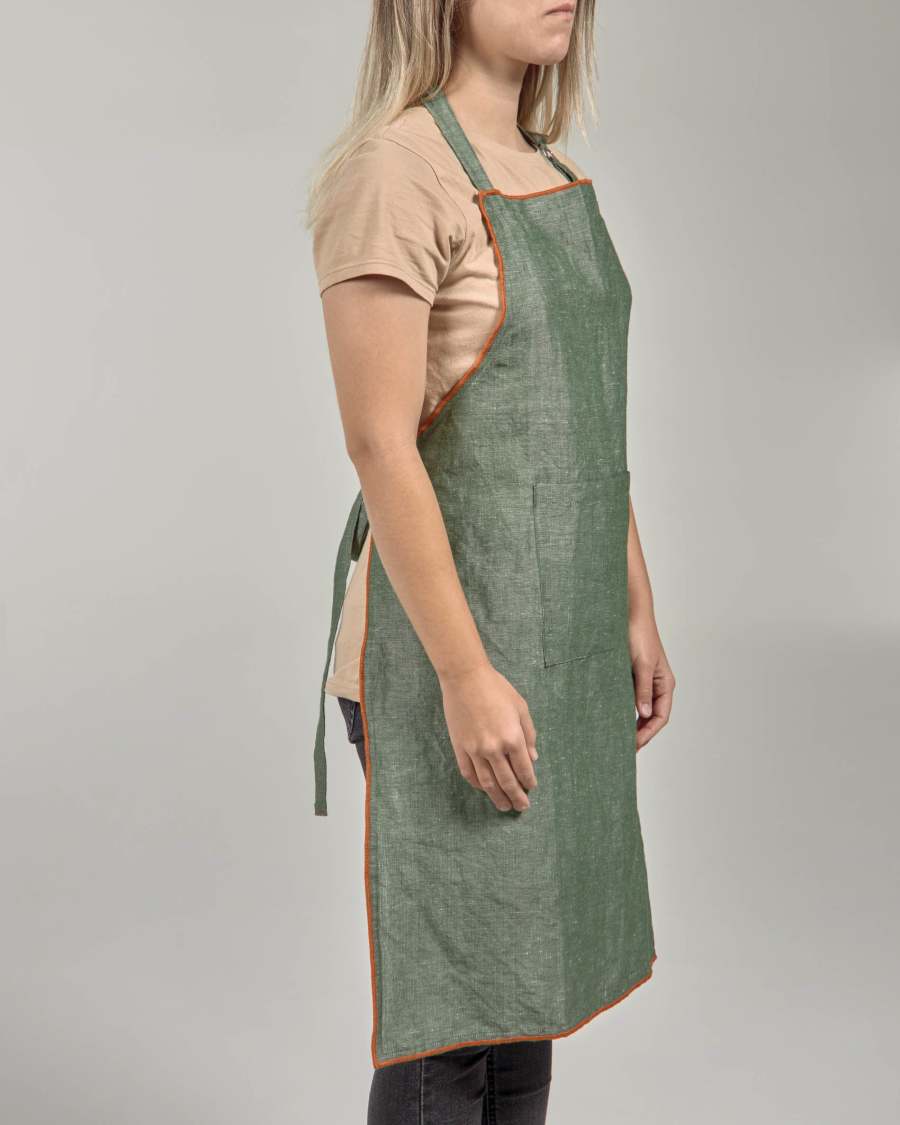 Green Daneli apron