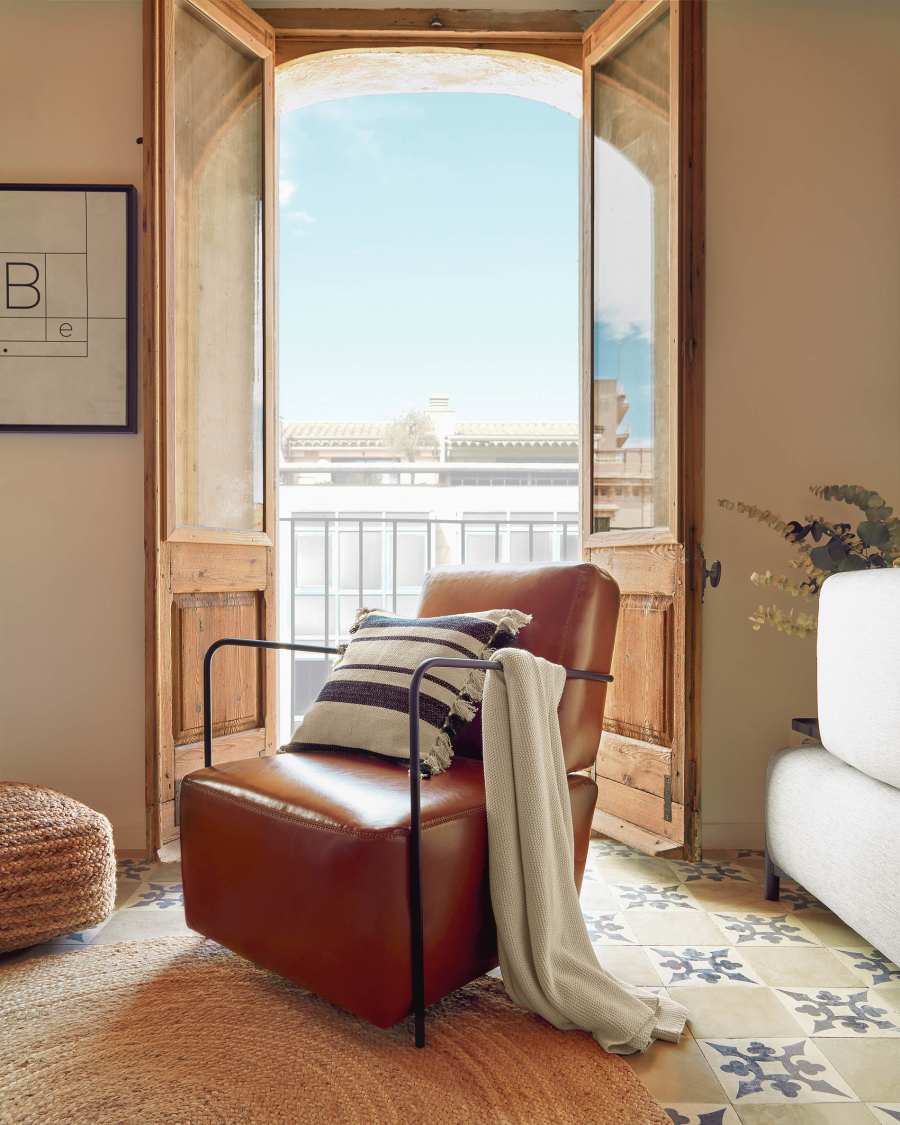 Brafton black stripes cushion cover 45 x 45 cm