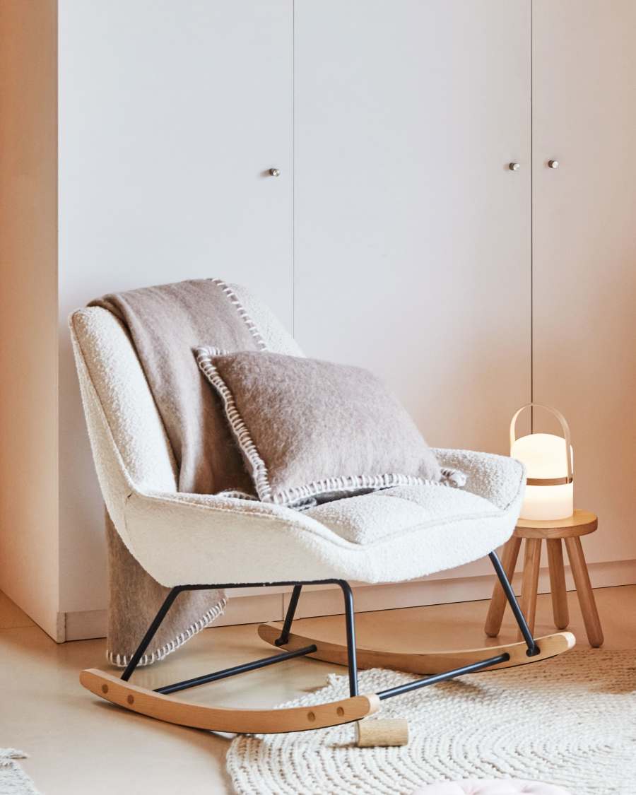 Fodera cuscino Augustina marrone 45 x 45 cm