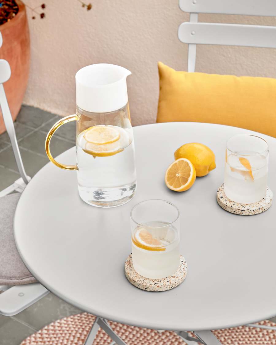 Navone transparent glass jug