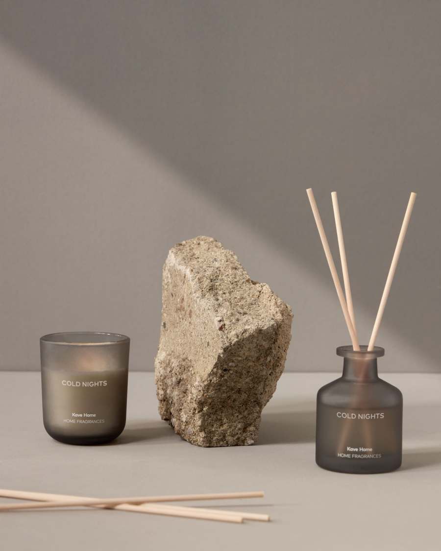 Diffusore profumi in bastoncini Cold Nights grigio 50 ml