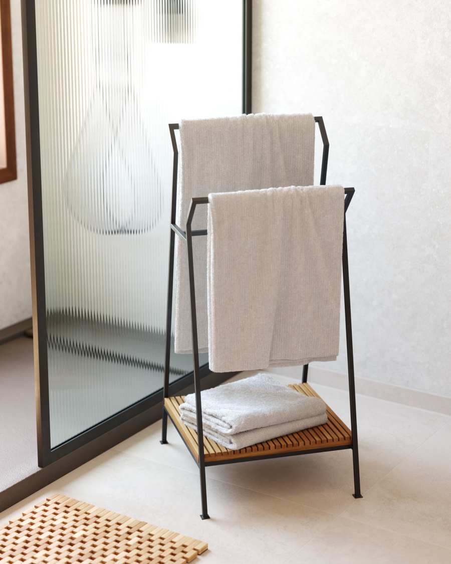 Toalla de baño Miekki pequeña blanco