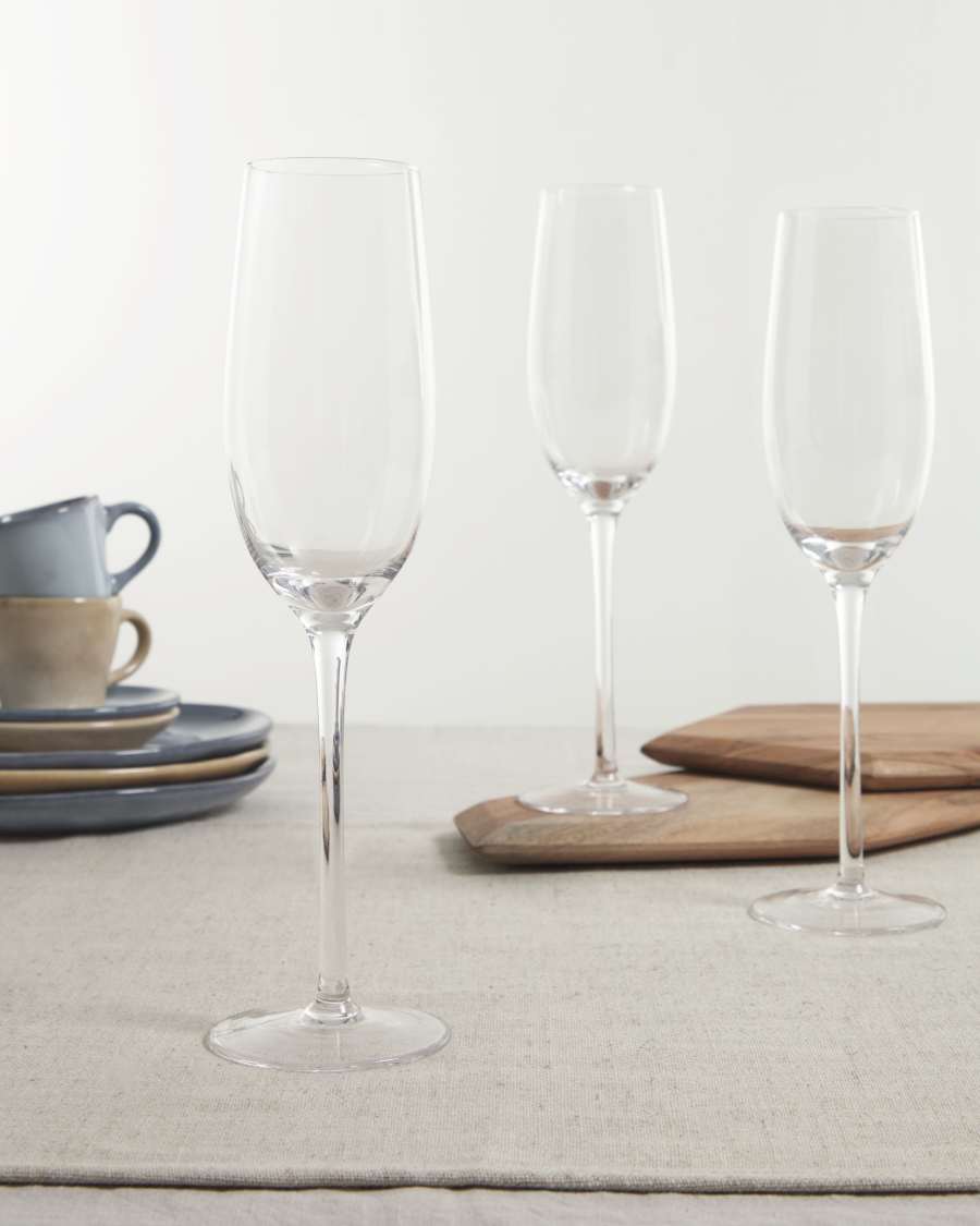 Calice da spumante trasparente Marien 20 cl