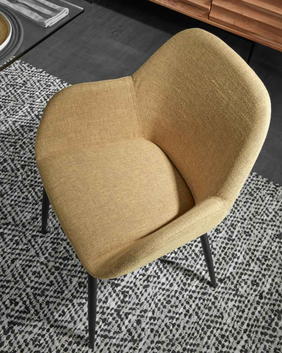 Konna mustard chair