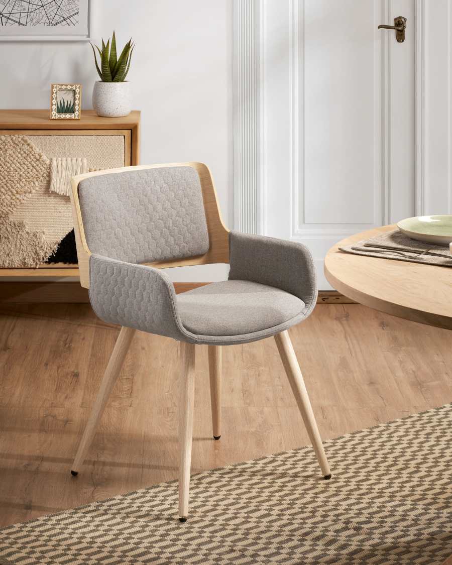 Angie chair light grey