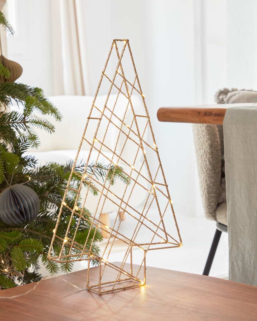 Φωτιζόμενο δέντρο Phytia, χρυσό