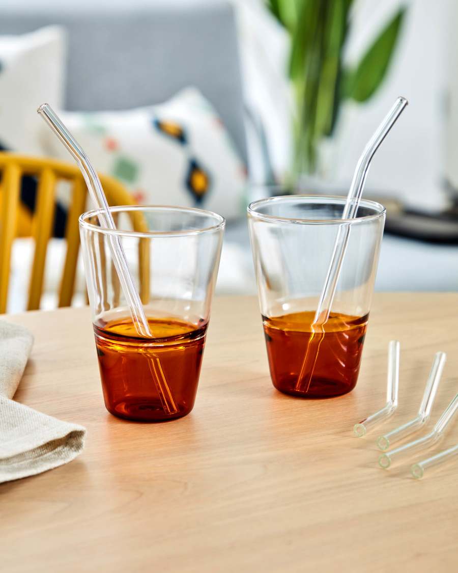 Fiorina orange glass