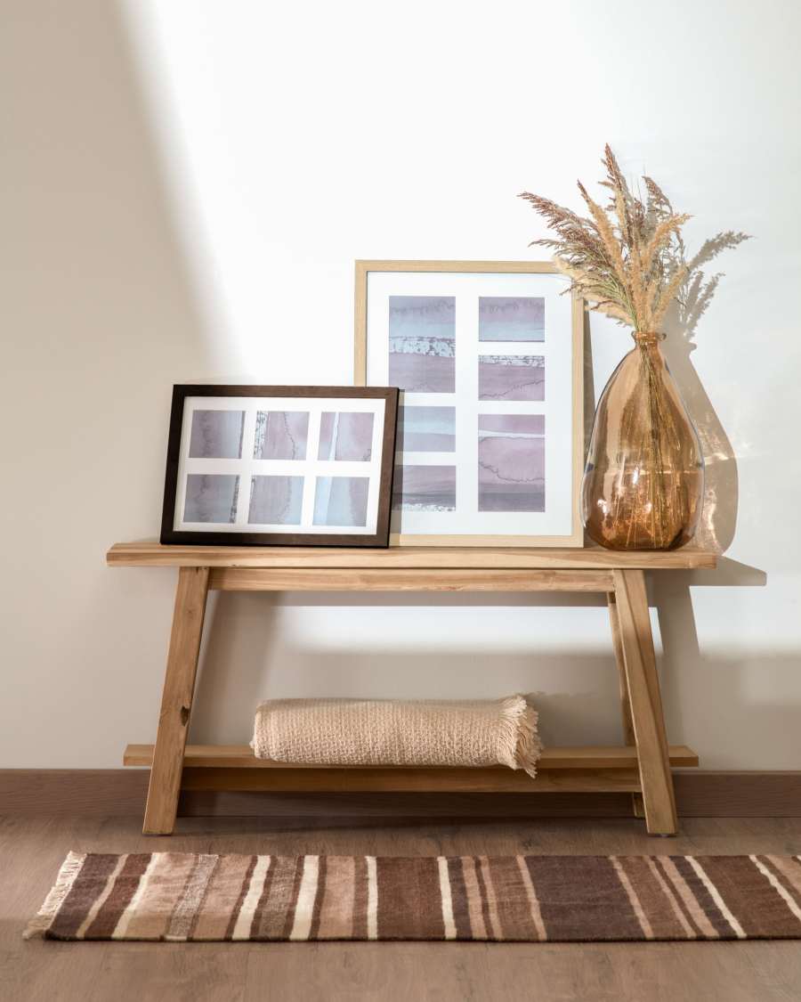 Brenna medium brown vase