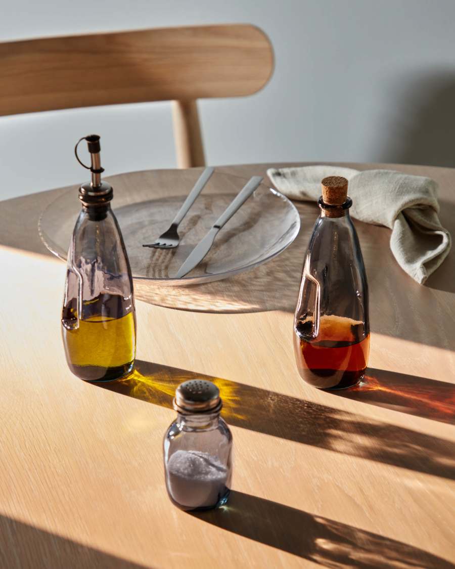 Huilier Rohan bleu en verre 100% recyclé