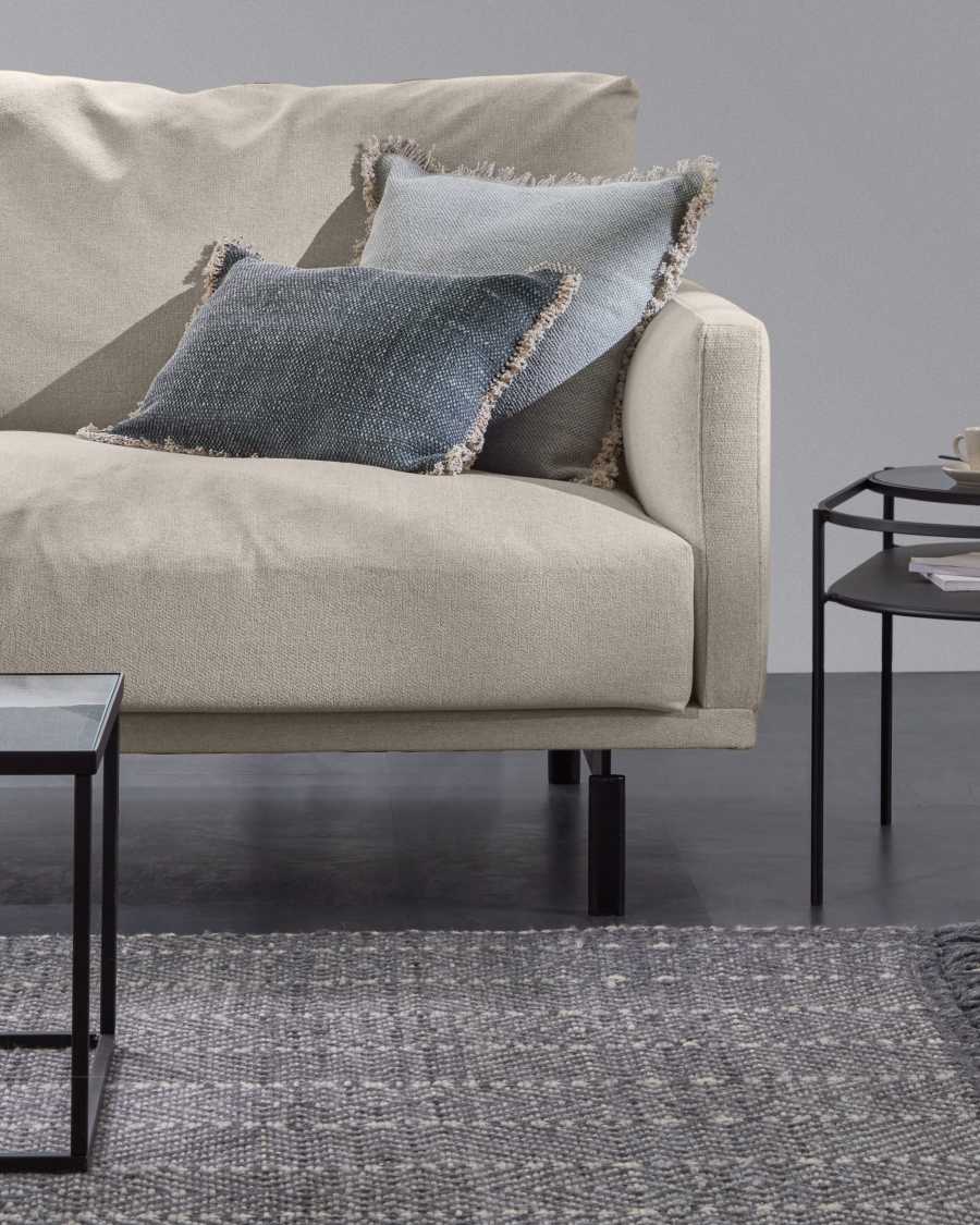 Camily dark grey cushion cover 30 x 50 cm