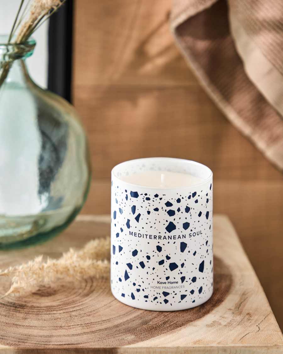 Mediterranean aromatic candle