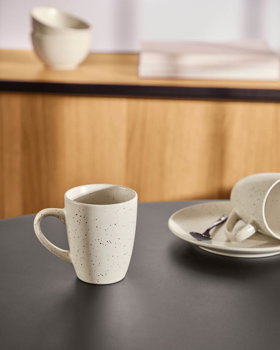 Aratani ceramic mug white