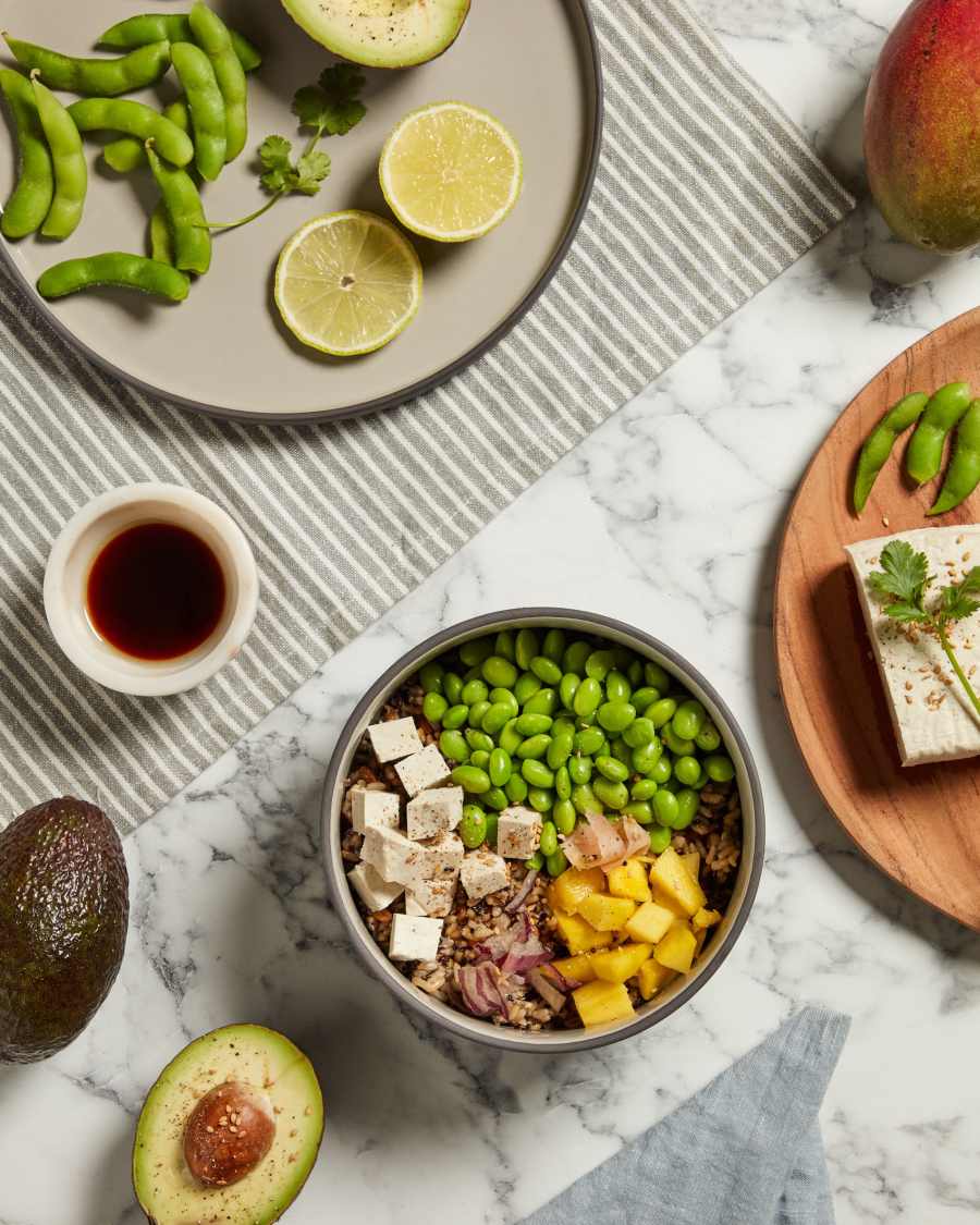 Thianela small porcelain bowl in grey