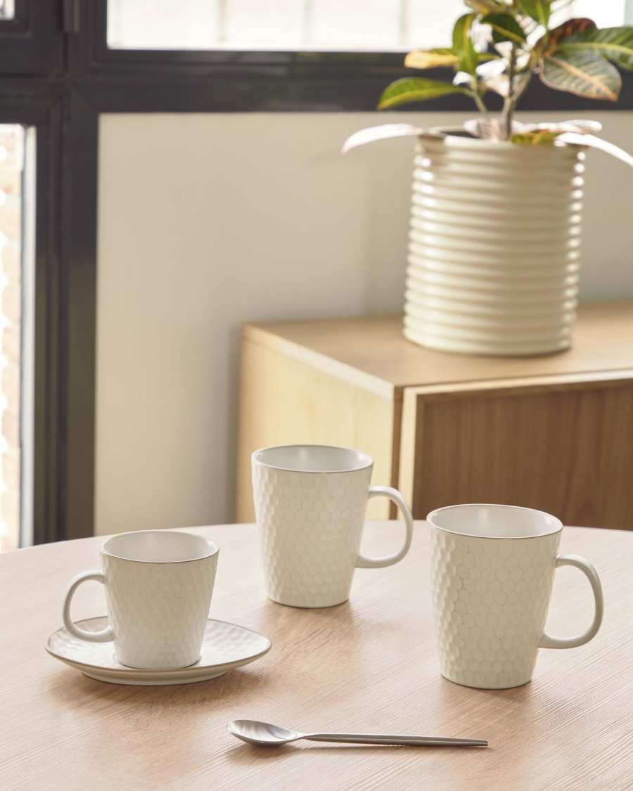 Tasse Manami en céramique blanc