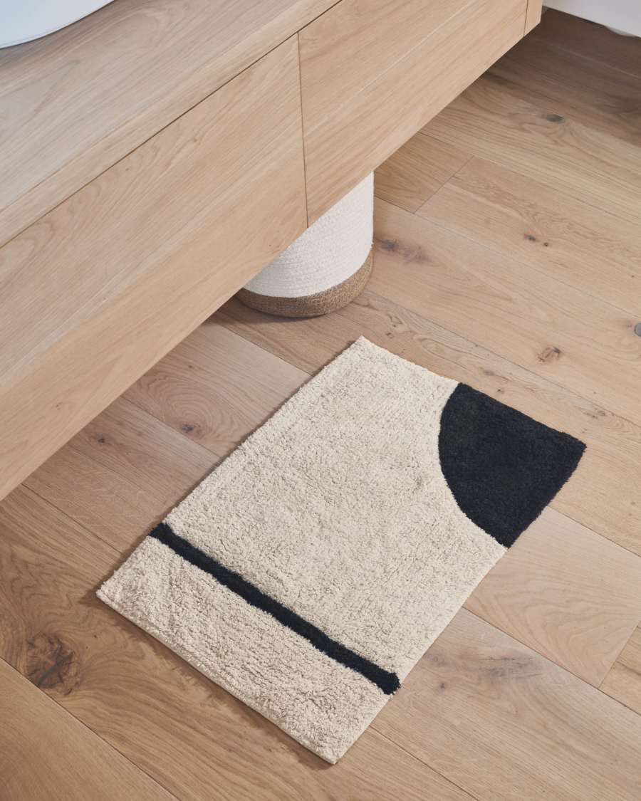 Maica halve cirkel badmat 40 x 60 cm