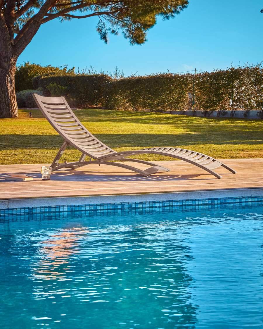 Tumbona Lucien envejecido