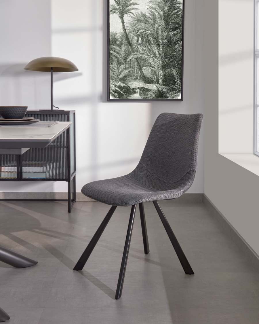 Alve dark grey chair
