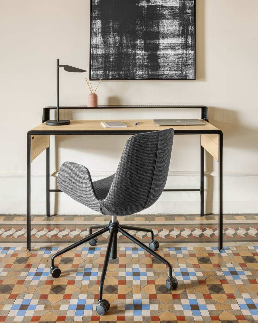 Yolanda dark grey office chair
