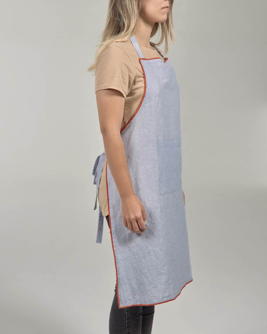 Blue Daneli apron