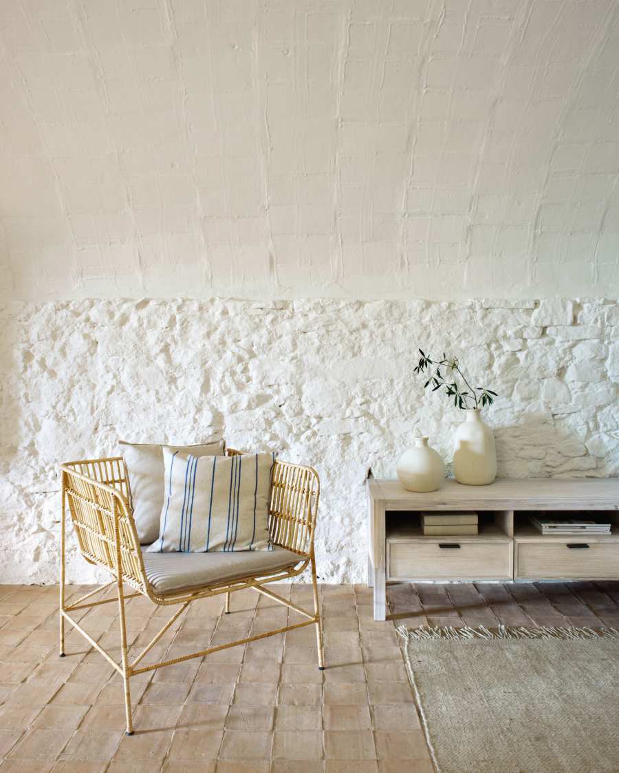 Poltrona Aiala in rattan