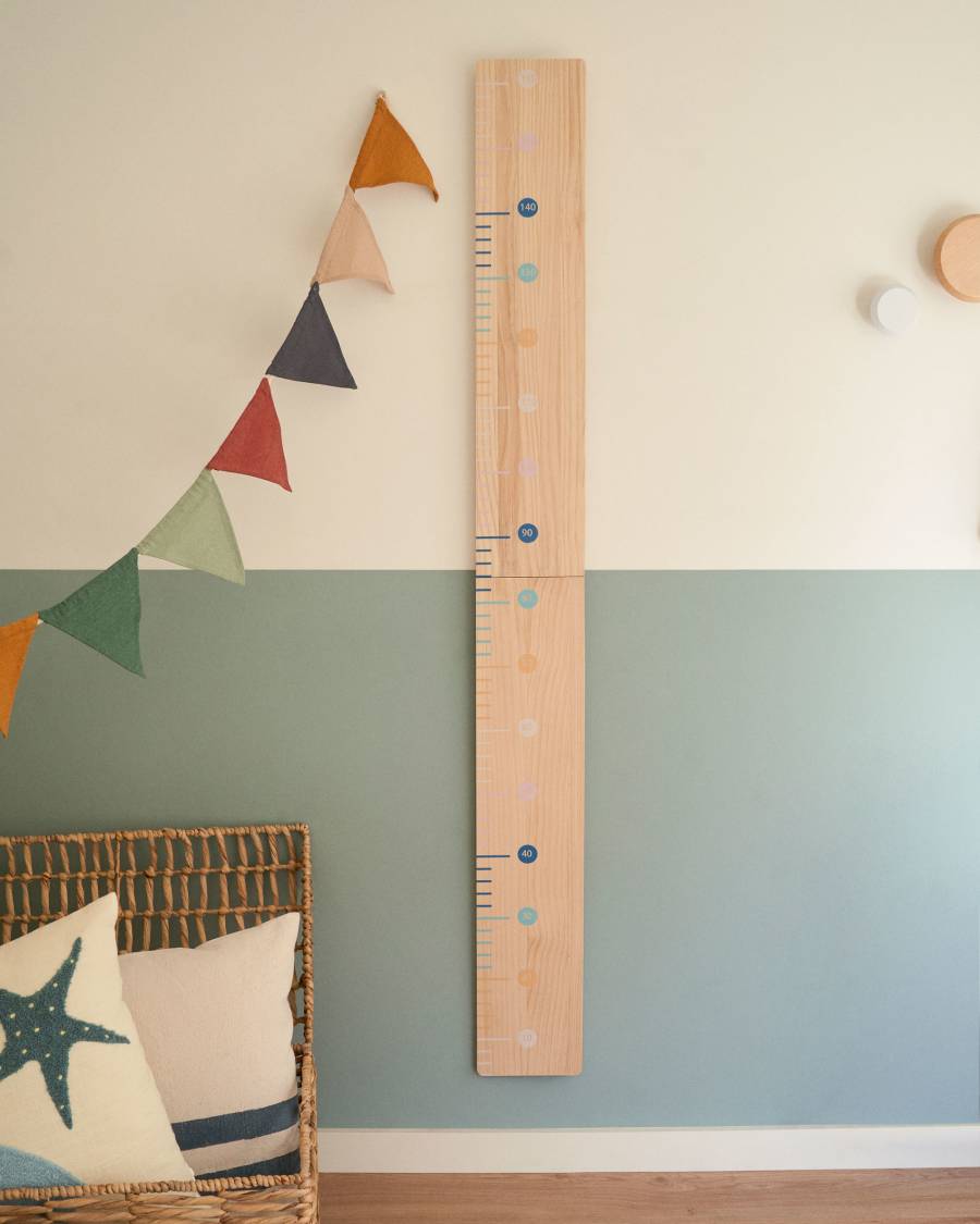 Lexie Kinder Messlatte aus MDF 16,2 x 158 cm