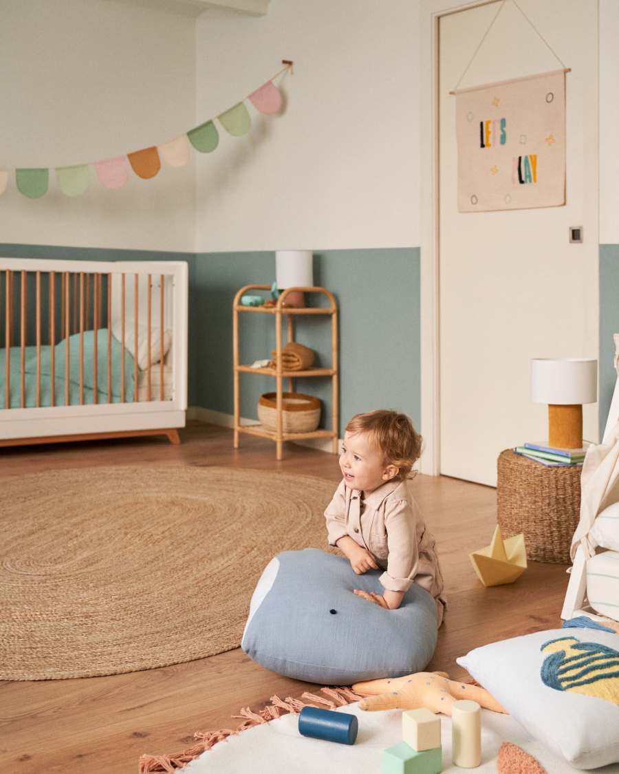 Tapis mural Dipsi 100% coton multicolore let's play 52 x 60 cm