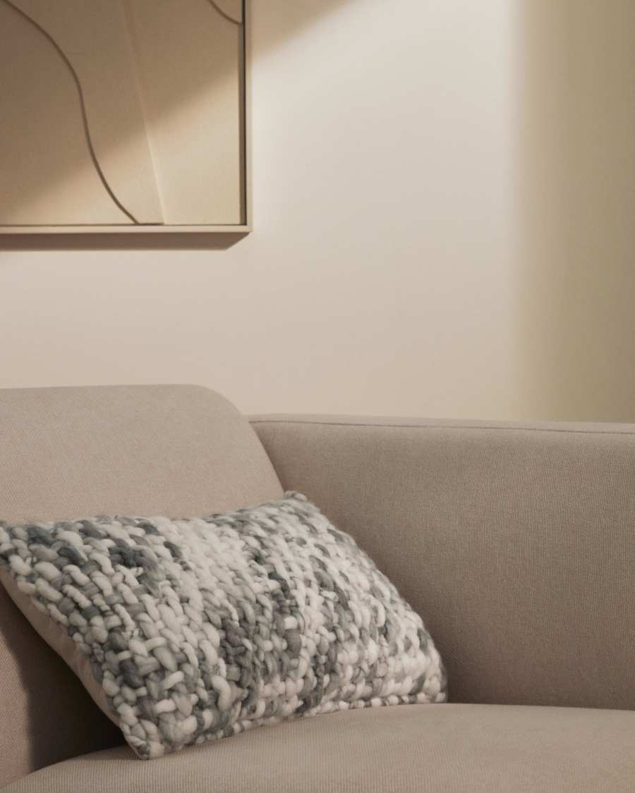 Persis cushion cover in white, 30 x 50 cm