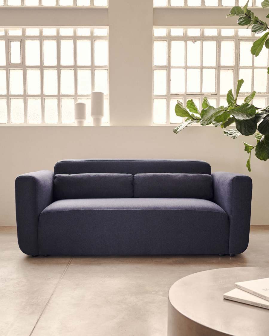 Neom 2 seater modular sofa in blue, 188 cm FSC Mix Credit