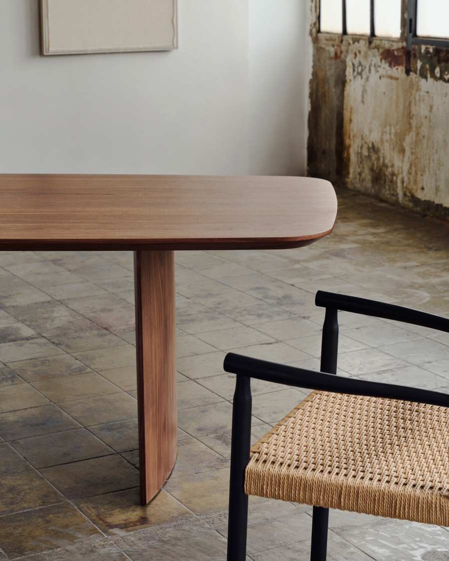 Tavolo Litto con impiallacciatura di noce 200 x 100 cm