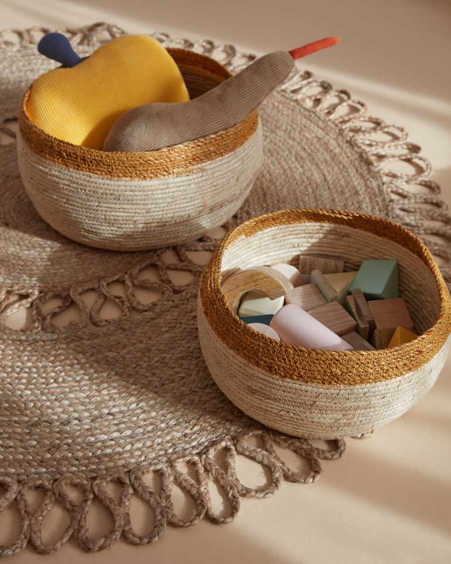 Kissen in Birnenform Amarantha 100% Baumwolle grün