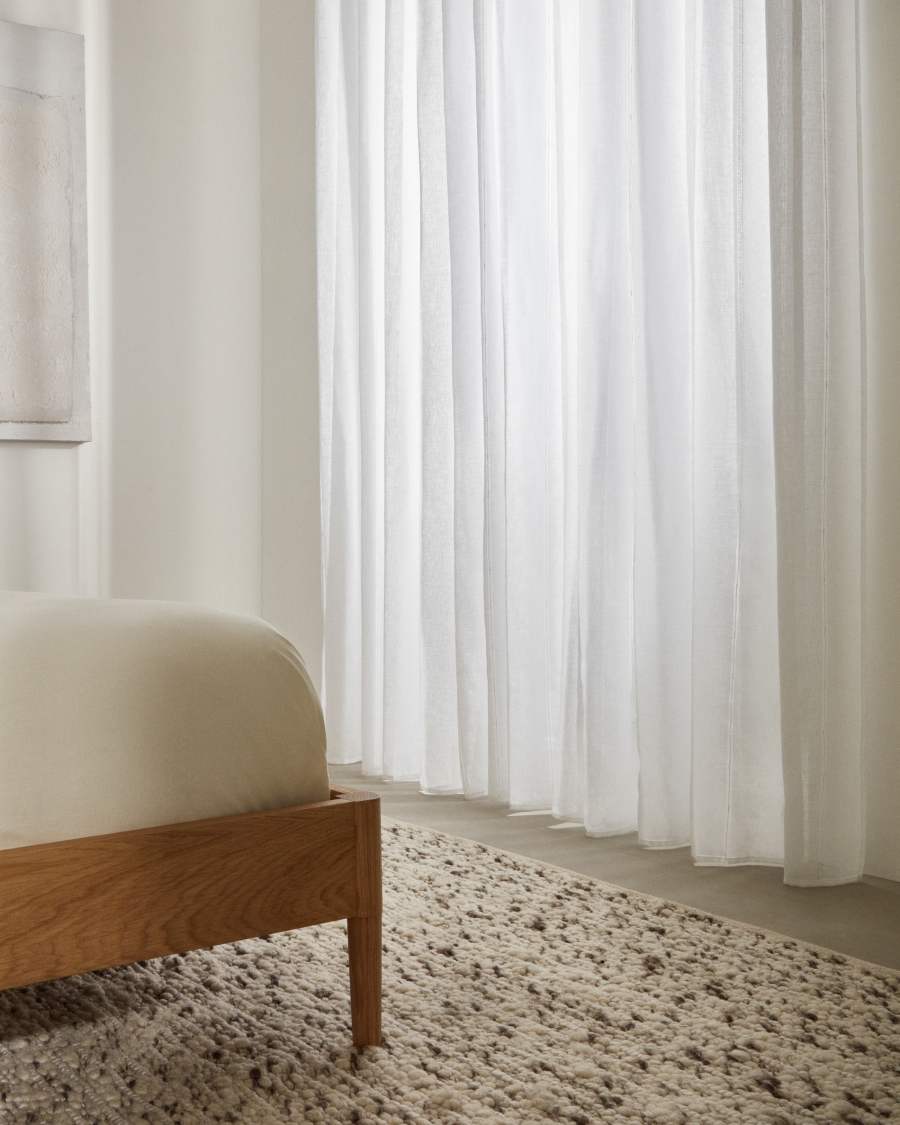 Tenda Marza bianca 140 x 260 cm