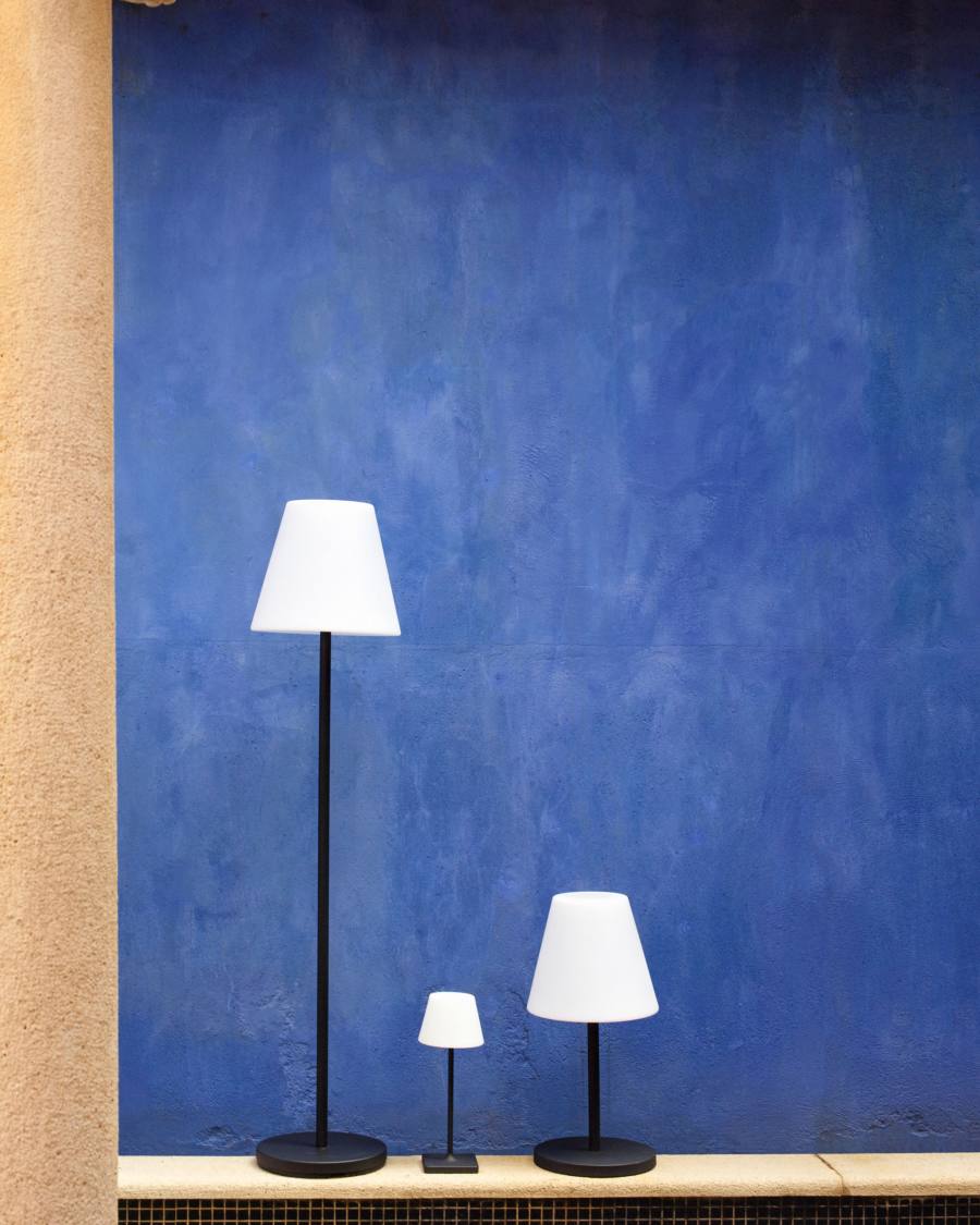 Aluney tafellamp voor buiten in zwarte afwerking