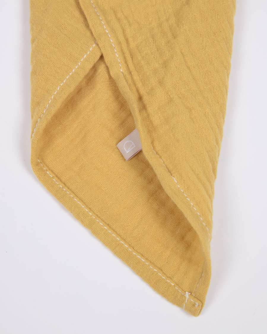 Yamile doudou 100% organic cotton (GOTS) in mustard