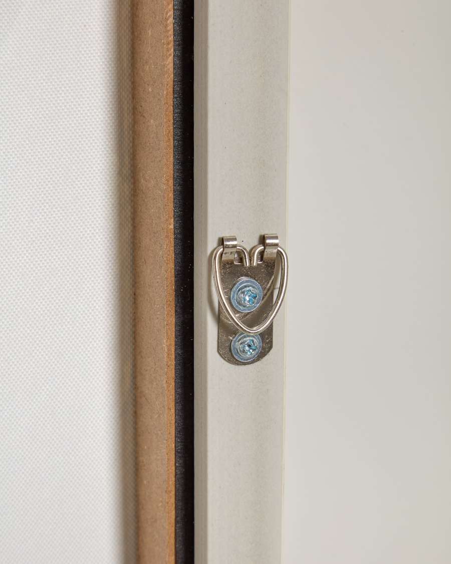 Talin abstract painting beige, 60 x 90 cm