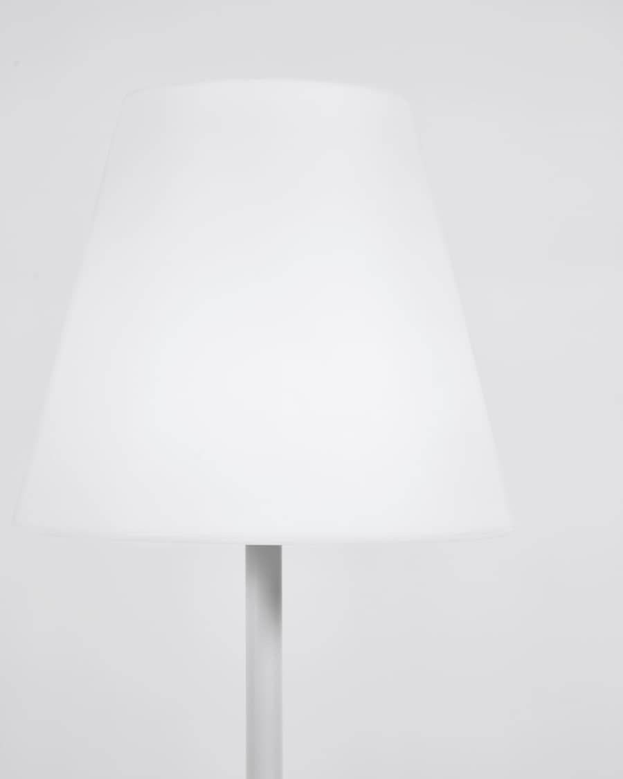 Amaray Outdoor Stehlampe aus Stahl mit weißem Finish