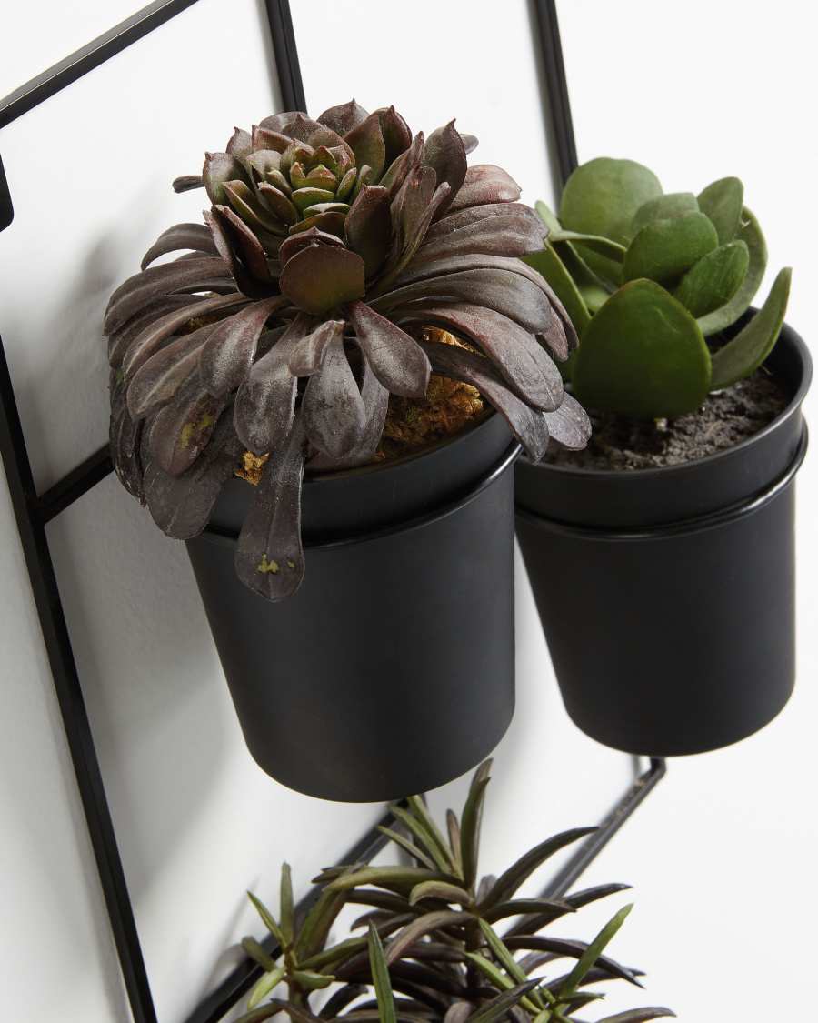 Wall planter Emerald 3 pots