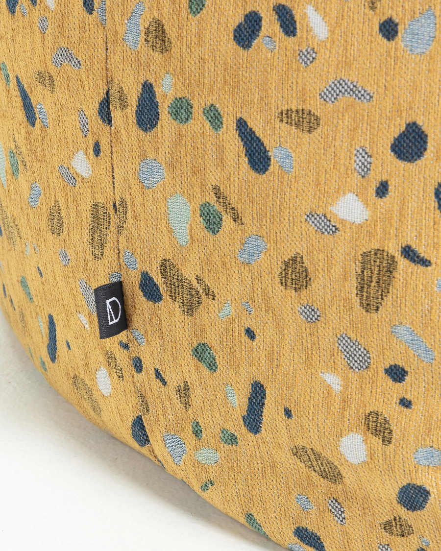 Puf Bimba Ø 80 cm amarillo