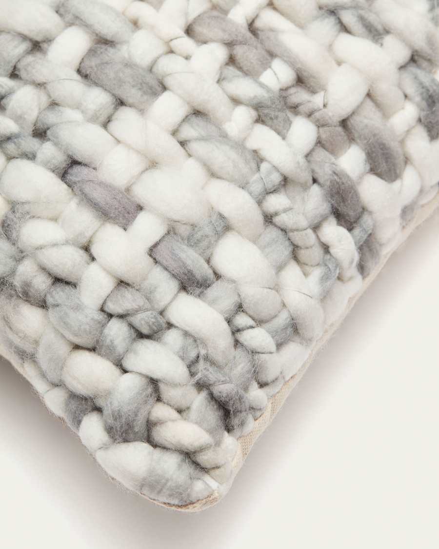 Persis cushion cover in white, 30 x 50 cm